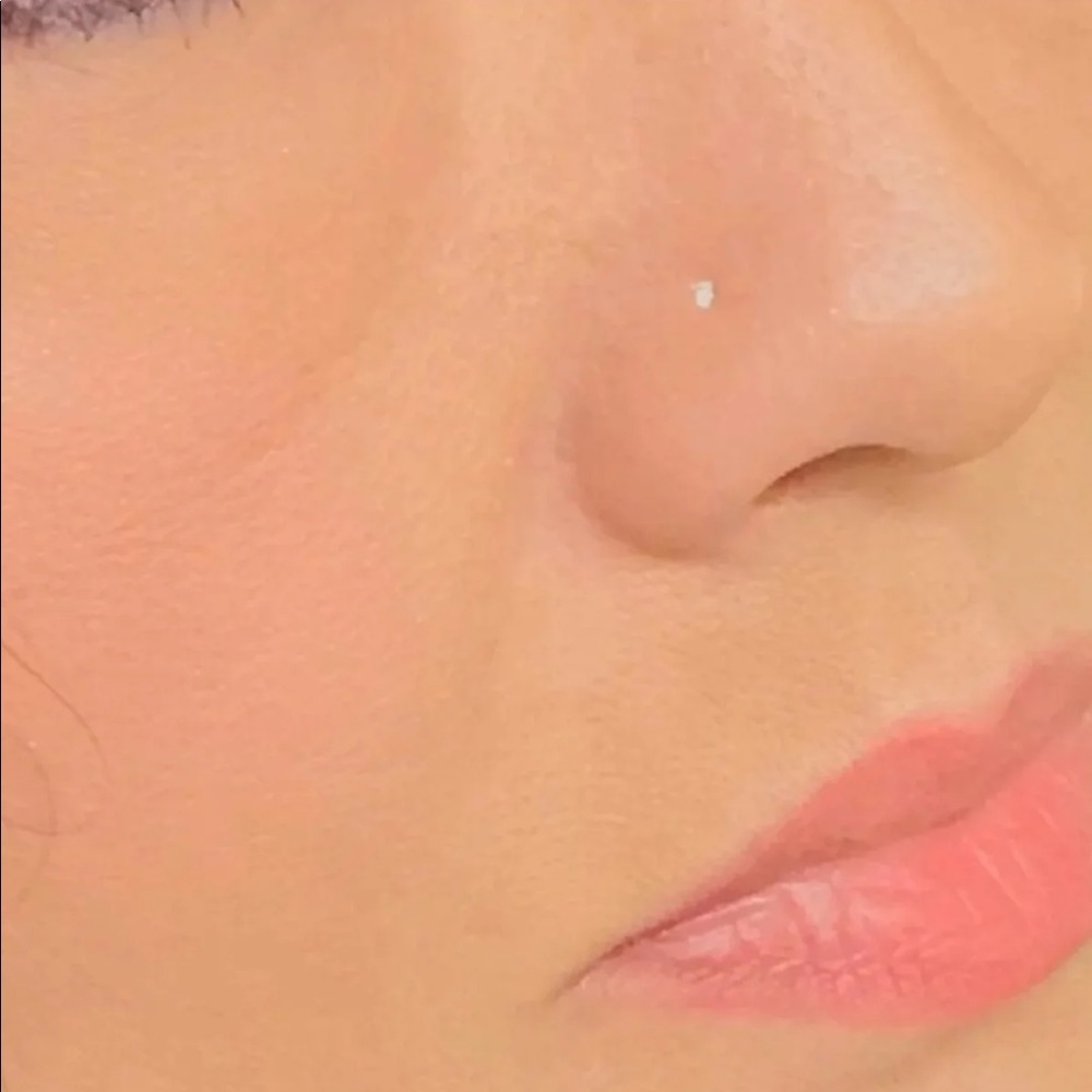 3X Teeny Tiny Sterling Silver Nose Stud